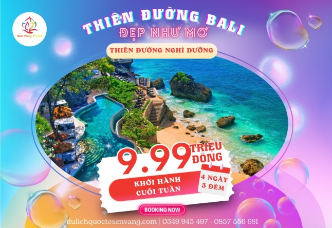 TP.HCM - BALI 4N3Đ