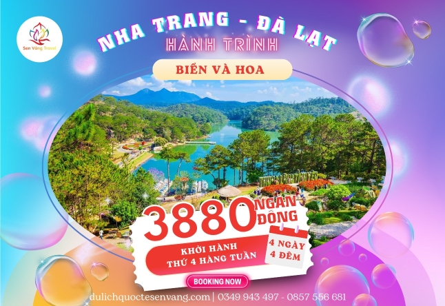 NHA TRANG – ĐÀ LẠT 4N4Đ