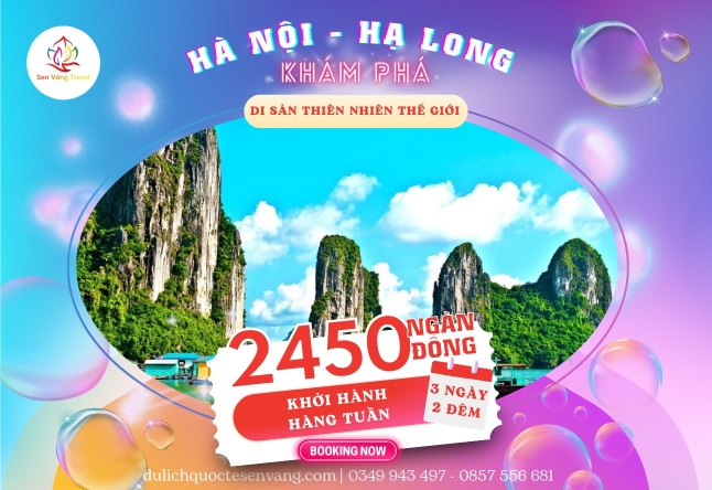 HÀ NỘI - HẠ LONG 3 NGÀY 2 ĐÊM