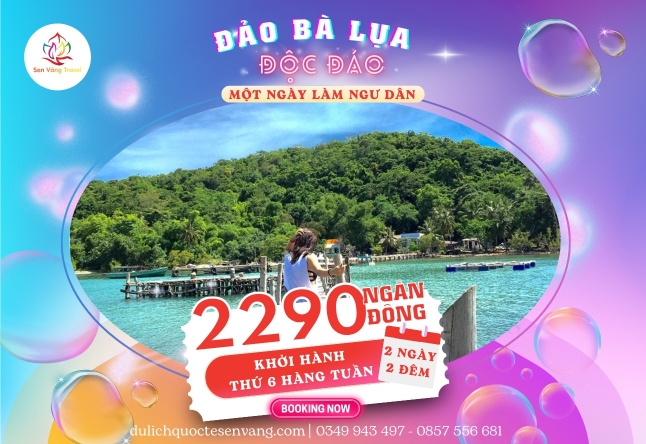 TOUR ĐẢO BÀ LỤA - KHÁM PHÁ RỪNG TRÀM TRÀ SƯ 2N2Đ