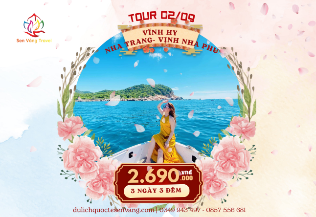 TP.HCM - VĨNH HY - NHA TRANG  - VỊNH NHA PHU 3N3Đ Tết