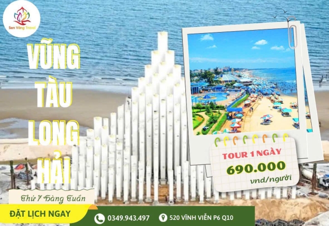 TP.HCM - VŨNG TÀU LONG HẢI 1 NGÀY
