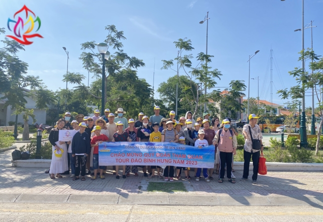 XIN CẢM ƠN ĐOÀN KHÁCH LẺ TP.HCM THAM QUAN ĐẢO BÌNH HƯNG 2N2Đ