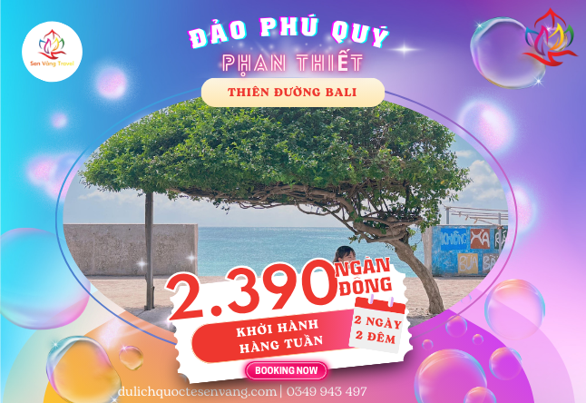 PHAN THIẾT – ĐẢO PHÚ QUÝ  2N2Đ