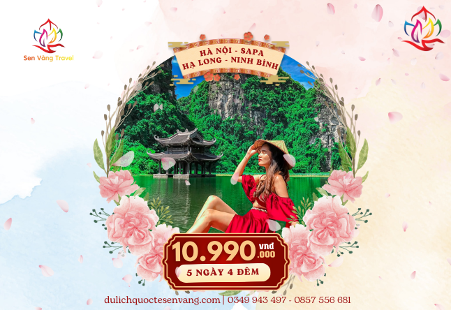 HÀ NỘI – SAPA – HẠ LONG – NINH BÌNH 5N4Đ 30/4