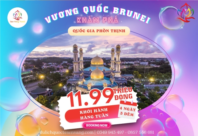 TP.HCM - BRUNEI 4N3Đ