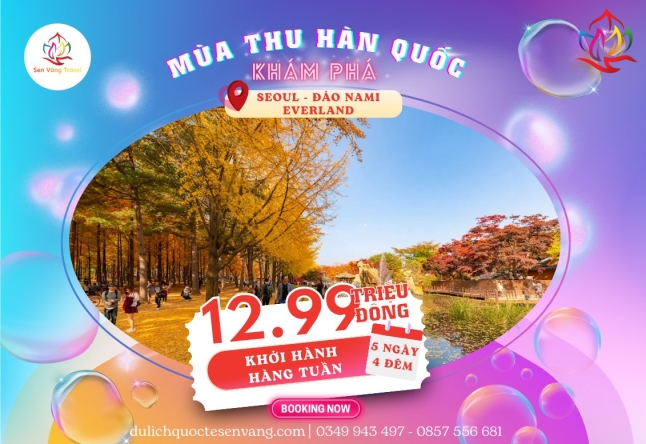 TP.HCM- HÀN QUỐC 5N4Đ  