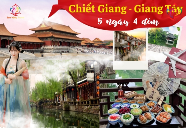 TPHCM - CHIẾT GIANG - GIANG TÂY 5N4Đ