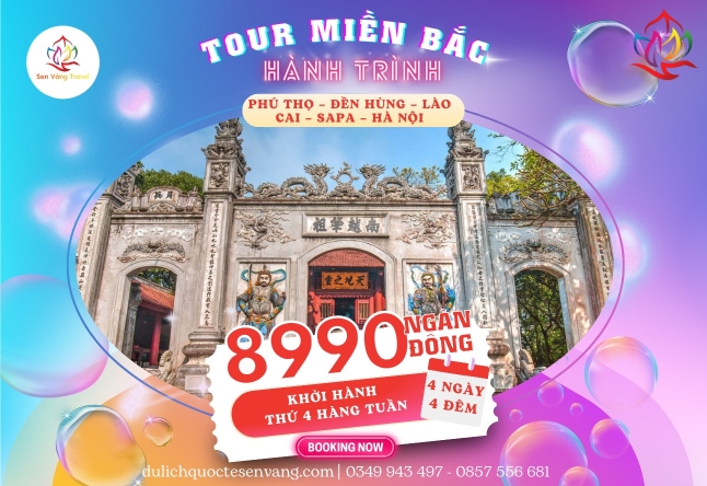 HÀ NỘI – PHÚ THỌ – ĐỀN HÙNG – LÀO CAI – SAPA – HÀ NỘI 4N4Đ
