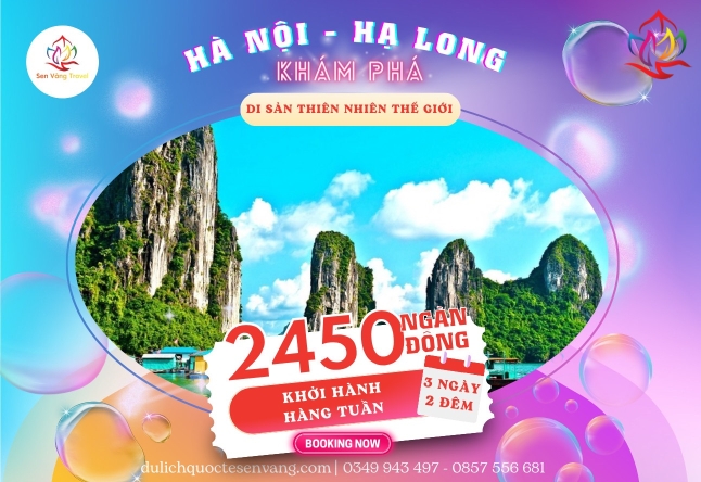 HÀ NỘI - HẠ LONG 3 NGÀY 2 ĐÊM