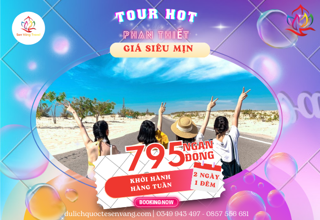 TP.HCM - PHAN THIẾT 2N1Đ GIÁ RẺ
