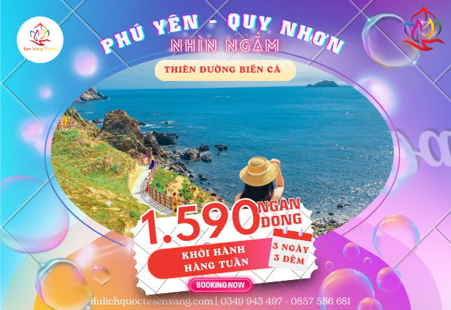 PHÚ YÊN – QUY NHƠN 3N3Đ GIÁ RẺ
