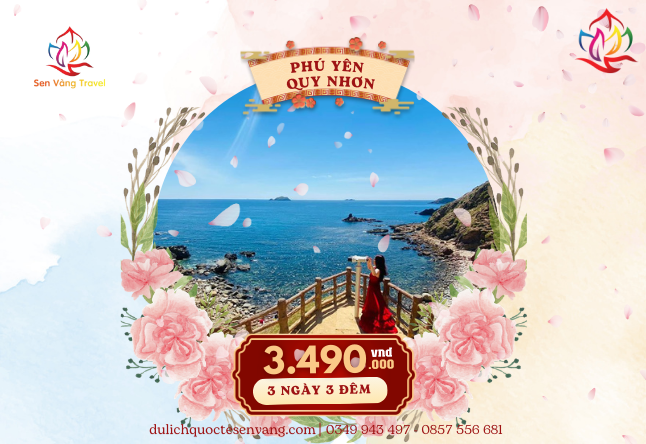 PHÚ YÊN – QUY NHƠN 3N3Đ 30/4