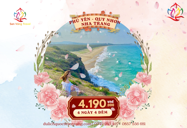 PHÚ YÊN – QUY NHƠN – NHA TRANG 4N4Đ 30/4