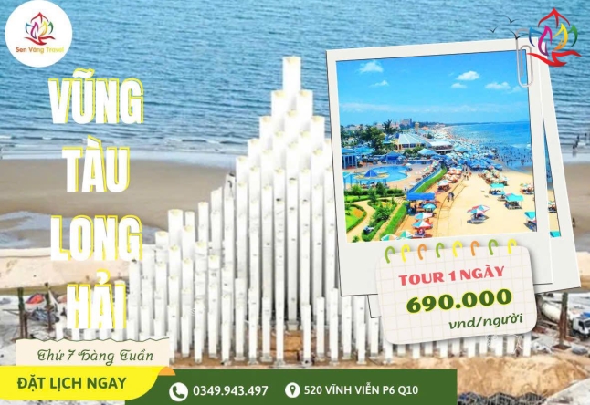 TP.HCM - VŨNG TÀU LONG HẢI 1 NGÀY