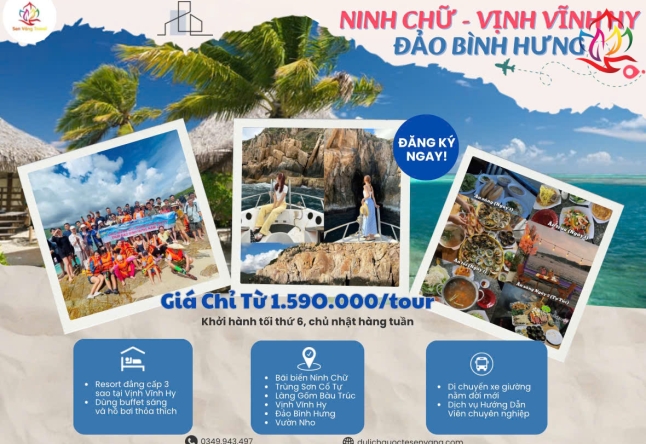 TP.HCM - NĨNH CHỮ - VĨNH HY - BÌNH HƯNG 3 SAO GIÁ RẺ